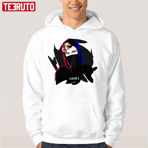 Digital Fanart Alan Walker Singer Unisex Hoodie - Teeruto