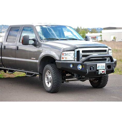 TrailReady 12300P Winch Front Bumper With Pre Runner Guard For Ford