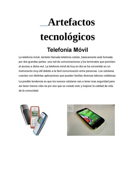 Calaméo Artefactos Tecnologicos