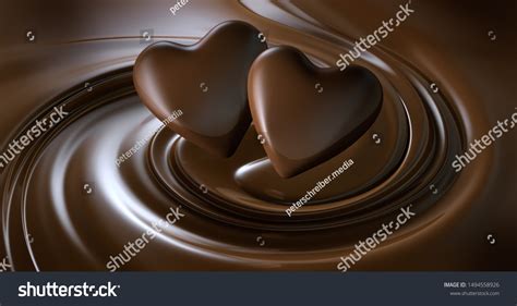 166 Molten Dark Chocolat Images Stock Photos Vectors Shutterstock