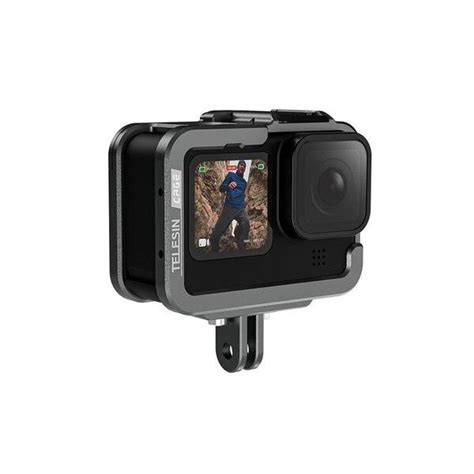 Carcasa Telesin Din Aluminiu Pentru Gopro Hero Adaptor