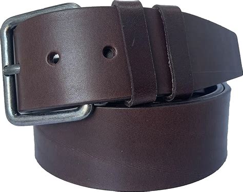 MENS 100 ITALIAN SINGLE SKIN EXTRA WIDE BULL HIDE LEATHER BELT