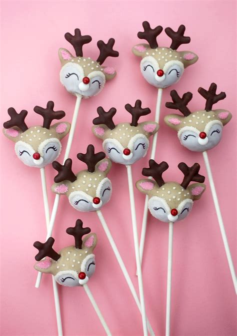 Really Cute Reindeer Cake Pops | Bakerella