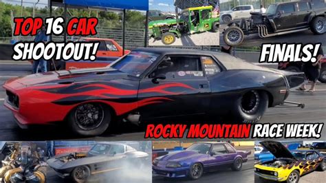 Race Week Finals Shootout Fastest Cars Racing Rocky Mountain Drag