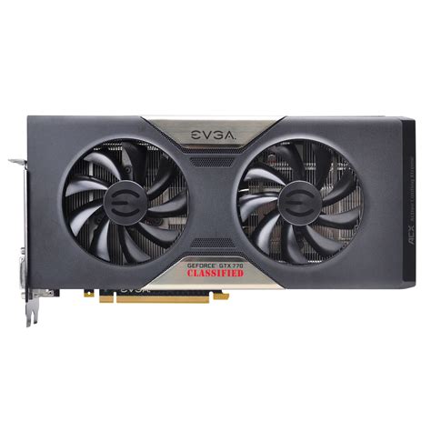 Evga Asia Products Evga Geforce Gtx 770 4gb Dual Classified W Evga Acx Cooler 04g P4