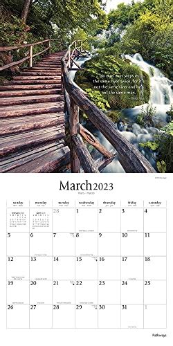 Pathways X Inch Monthly Square Wall Calendar Brush Dance