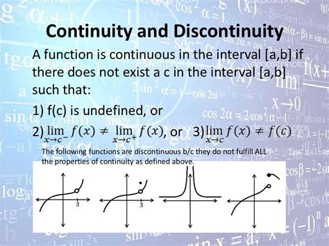 Limits And Continuity Powerpoint