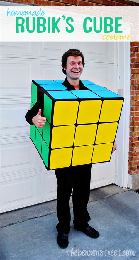 Adult Handmade Rubiks Cube Costume Really Awesome Costumes