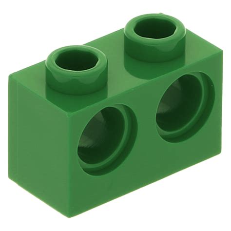 Lego Einzelteil Green Technic Brick X With Holes Bei