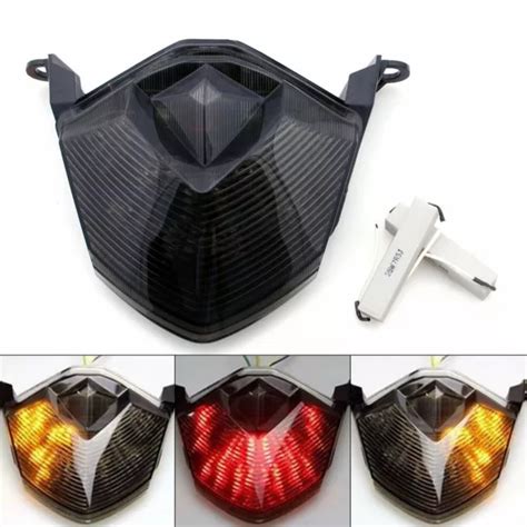 CLIGNOTANTS LED FEU arrière intégrés pour Kawasaki Z750 Z1000 ZX6R