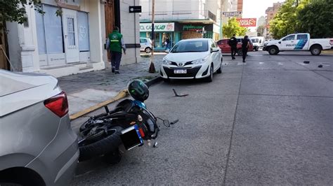 Motociclista Salv Su Vida De Milagro En Un Accidente Canal Verte