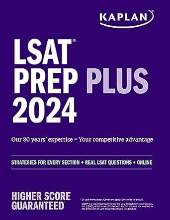 Lsat Prep Plus Strategies For Every Section Real Lsat Questions