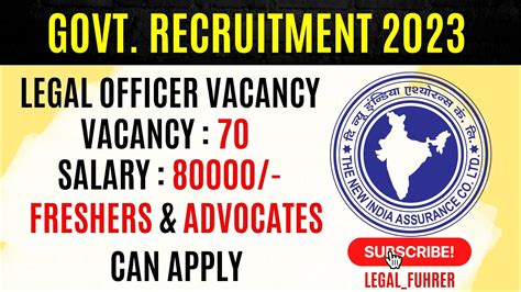 Legal Officer Vacancy In Niacl Law Officer Vacancy Niacl