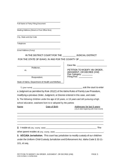 ID CAO D 1 6 2018 2021 Fill And US Legal S Doc Template PdfFiller