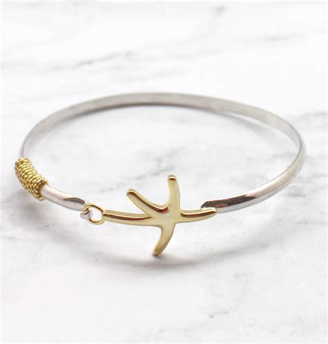 Wavy Starfish Bangle Best Of Everything Online Shopping