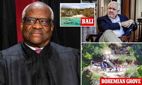 Clarence Thomas Discloses Food And Lodging From Harlan Crow