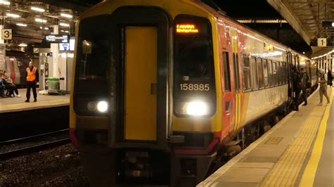 A SWR 158 Working On Exeter St Davids London Waterloo 14 2 24 YouTube