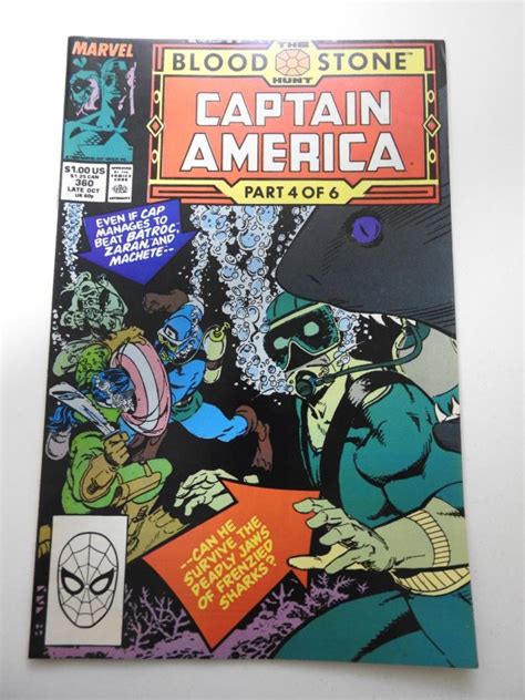 Captain America 360 1989 Comic Books Copper Age Marvel HipComic