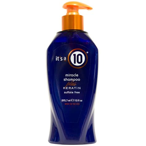 Its A 10 Miracle Shampoo Plus Keratin Shop Shampoo And Conditioner At