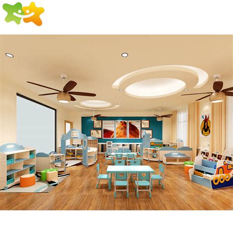 kids study classroom design preschool furniture set for sale