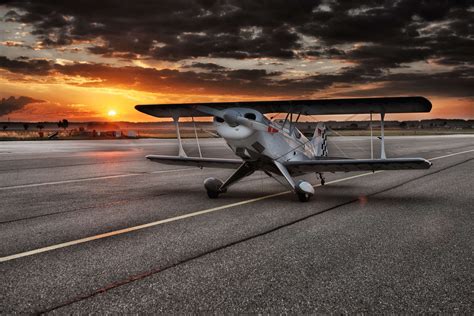 aeroplane, aircraft, airplane, aviation, engine, propeller, propeller ...