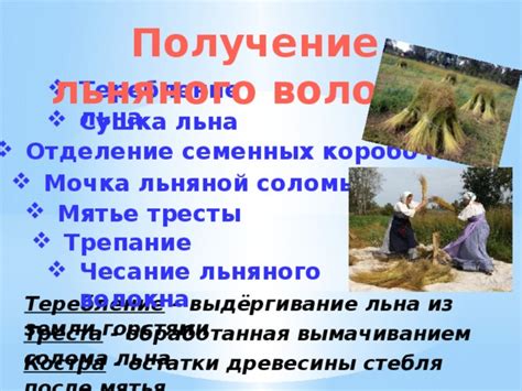 Презентация на тему История вещей:Льняной и стальной