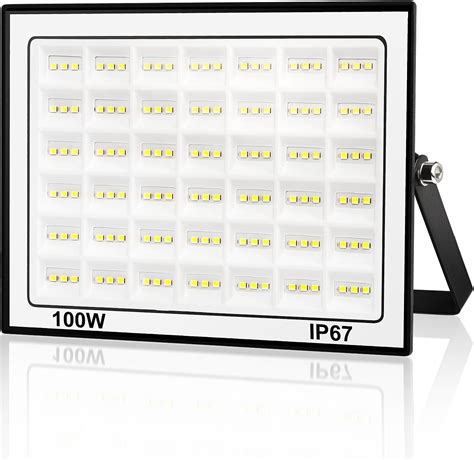 URTBST 100W Projecteur LED Extérieur 10000LM Spot LED Extérieur IP67