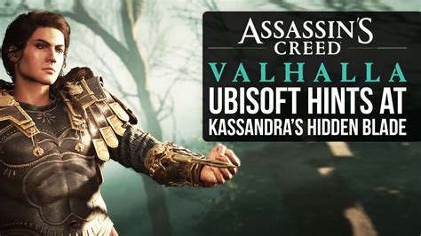 Ubisoft Hints At Where Kassandra Got Her Hidden Blade In Assassin S