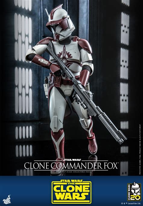 Hot Toys Tms The Clone Wars Commander Fox Phase