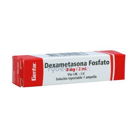 Dexametasona Genfar Sol Iny Mg Ml Ampolla Fybeca