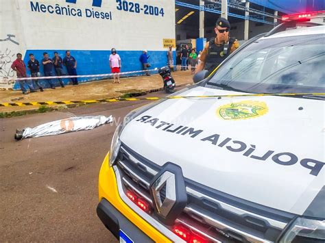 Motociclista morre após colisão envolvendo duas motos em Maringá