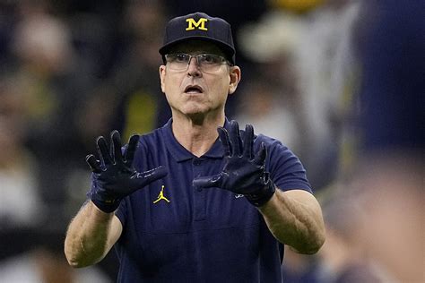 Michigan Loses Patience With Jim Harbaughs Unorthodox Contract Demands