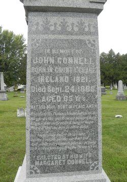 John Connell Memorial Find A Grave