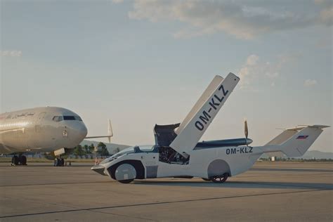 Klein Vision Aircar V5 Flying Car Completes Test Flight Between Airports In Slovakia