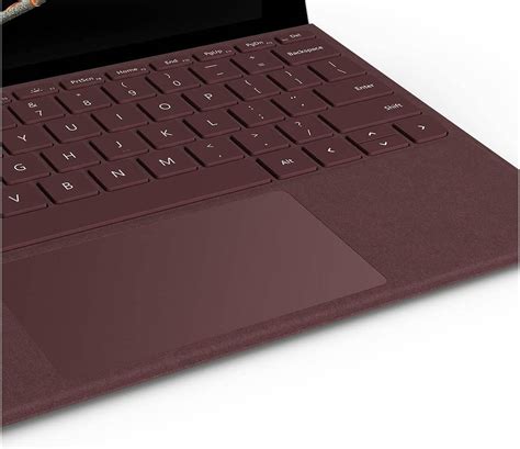 Microsoft Surface Go Alcantara Signature Type Cover Keyboard, Ultra ...