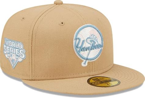 New Era Men S Tan New York Yankees 2009 World Series Sky Blue