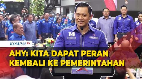 Full Sambutan Ahy Di Perayaan Hut Ke Partai Demokrat Kita Kembali