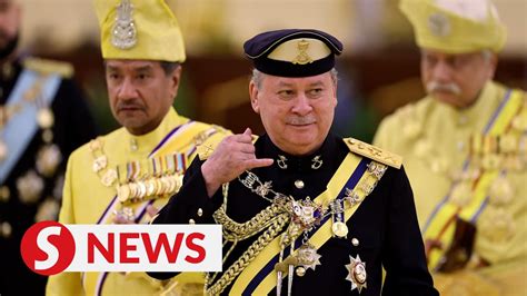 Sultan Ibrahim Takes Oath As 17th Yang Di Pertuan Agong YouTube