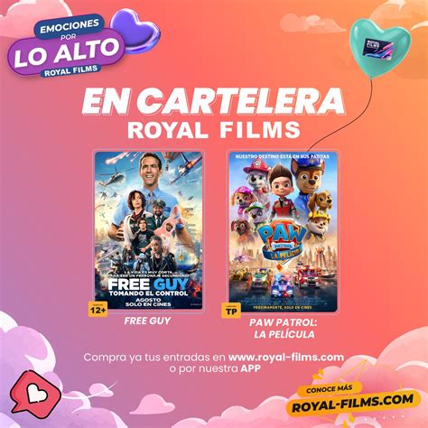 Royal Films On Twitter Nuestra Cartelera Esta Esta Increible 😍😎 ¿que