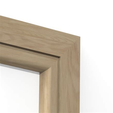 Oak Solid Bullnose Single Edge Architrave Sets From Loveskirting Co Uk