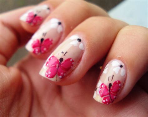 Uñas Decoradas Con Flores Parte 1