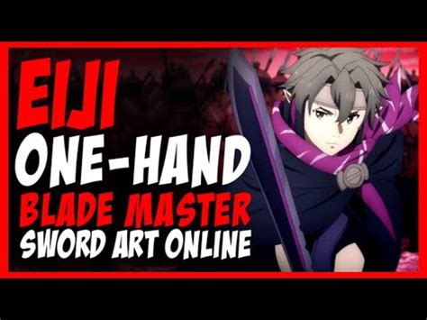 Master Swordsman Eiji In Sao Lr Sword Art Online Last Recollection