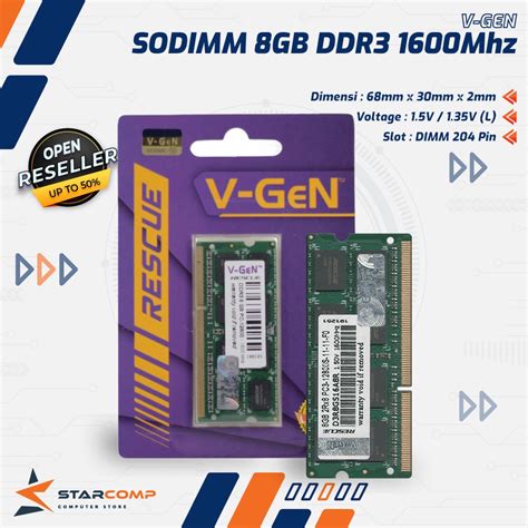 Jual Sodimm Gb Ddr V Gen Rescue Ram Laptop Mhz Shopee Indonesia