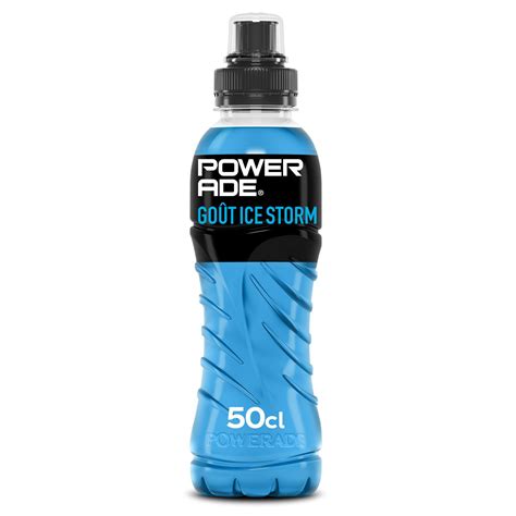 Boisson énergétique Ice Storm POWERADE la bouteille de 50cL à Prix