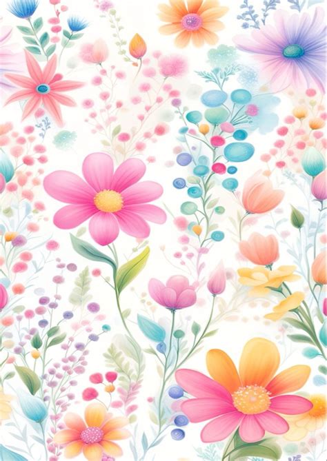 Pin On Illustrations In 2024 Flower Background Wallpaper Flower