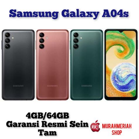 Jual Samsung Galaxy A04S 4 64Gb Garansi Resmi Sein Shopee Indonesia