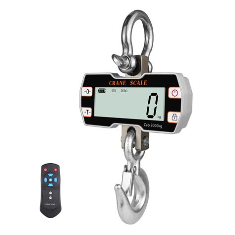 Buy Hyindoor 2000kg 4400lb Crane Scale 2 Ton Digital Hanging Scale