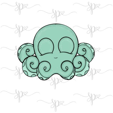 Octopus Cookie Cutter By Lady Milkstache Sweetleigh