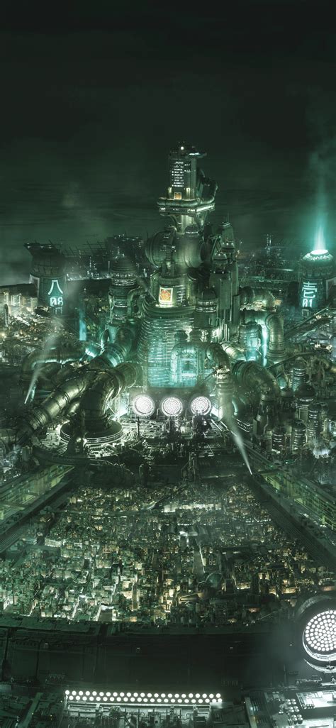 Final Fantasy VII Remake Midgar Wallpaper - Cat with Monocle