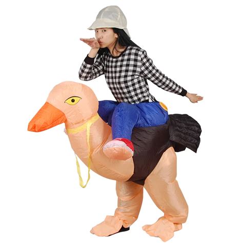 New Style Ostrich Inflatable Costume Adult Fancy Dress Suit Party